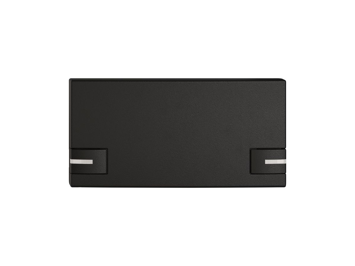 Taste 1/2 EDIZIO.liv SNAPFIX® f.KNX-&UNI m.LED 2-Tastenbed.sz
