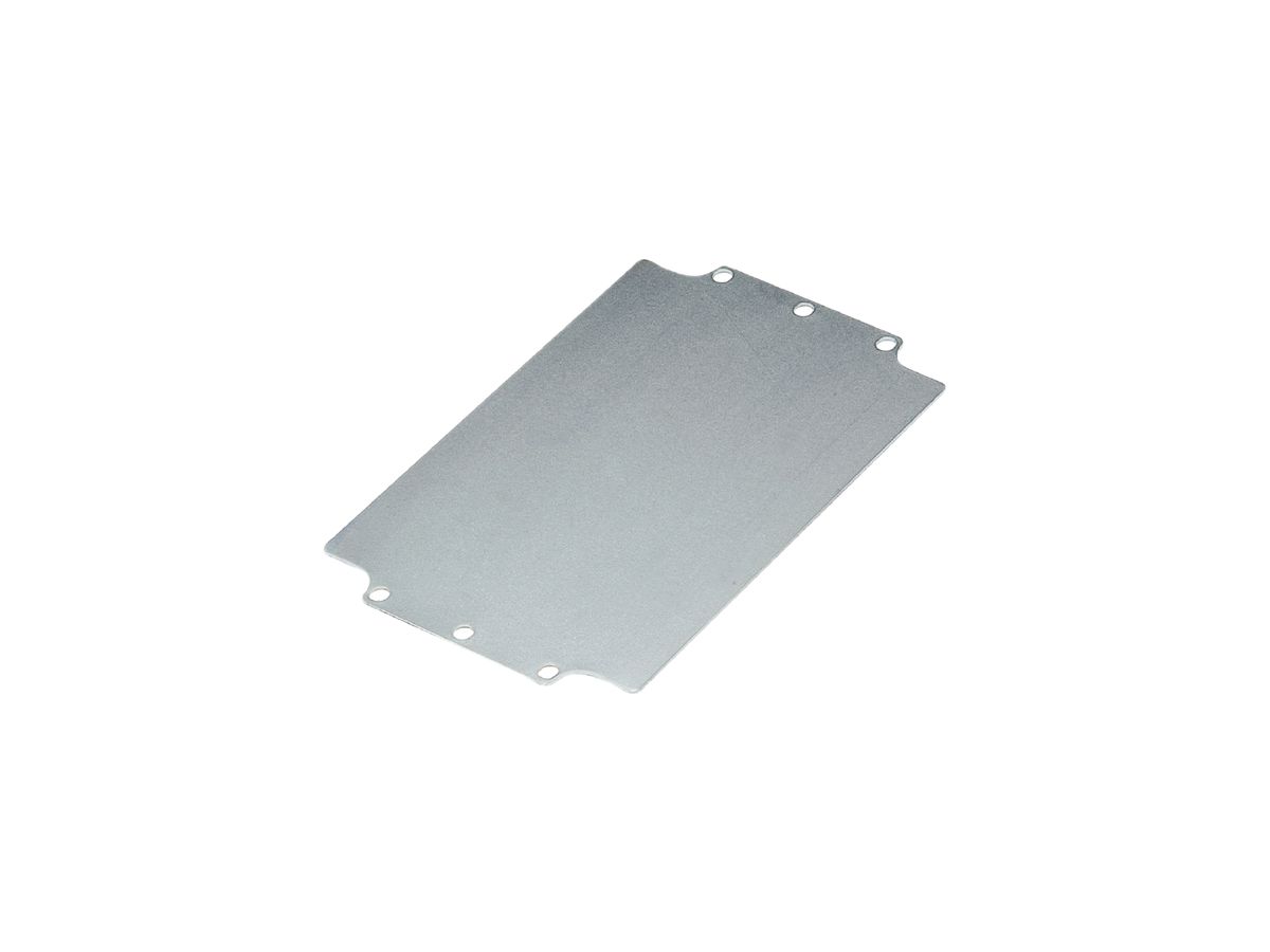 Montageplatte Weidmüller POK MOPL 143×245×1.5mm Stahlblech verzinkt