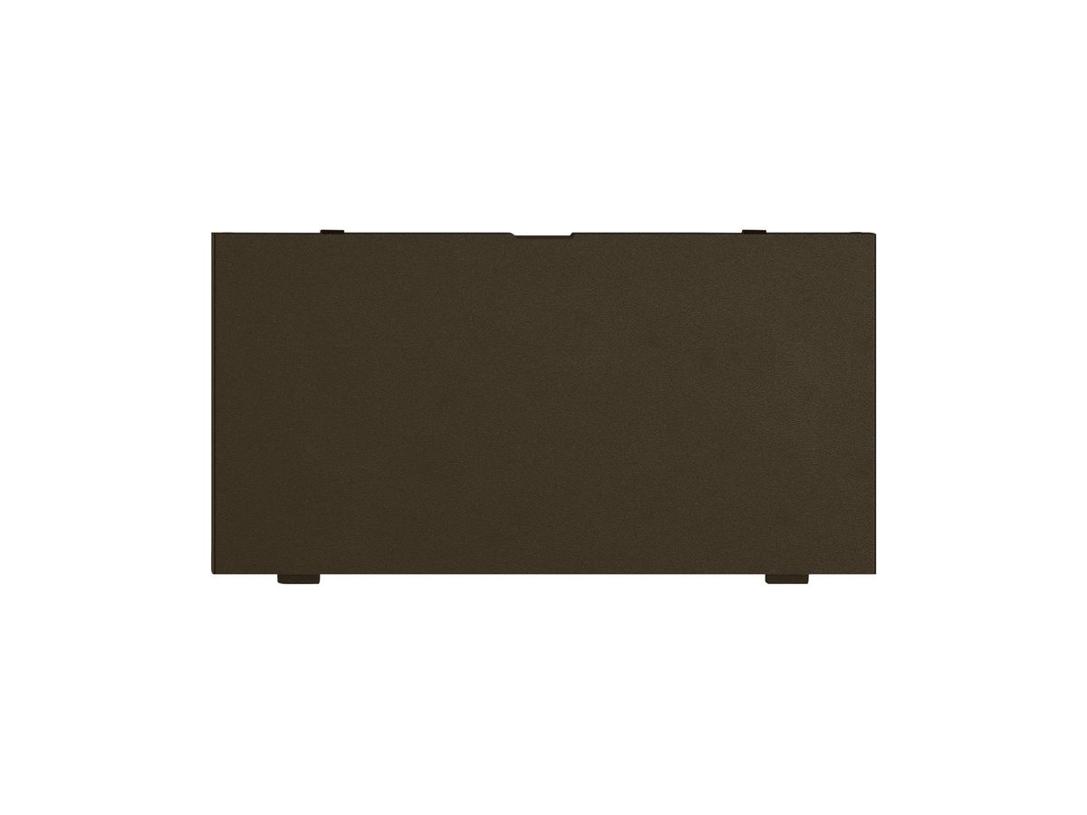 Bezeichnungsschild EDIZIO.liv 59.5×30.4mm gravierbar umbra