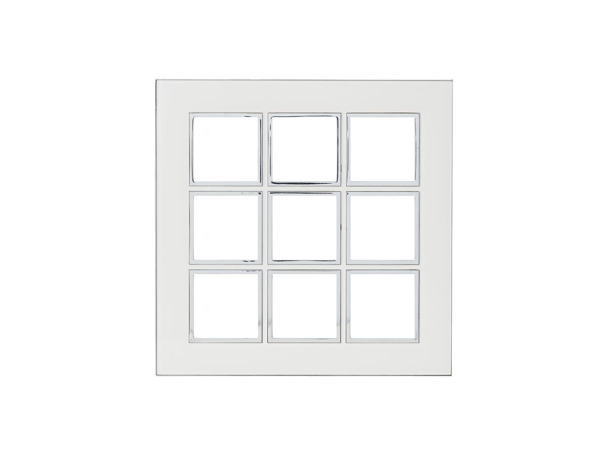 UP-Kopfzeile Legrand Arteor 3×3, mirror white