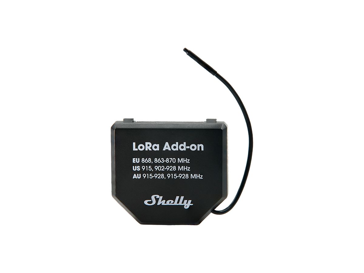 Signalverstärker Shelly LoRa Add-on Reichweite ≤ 5 km