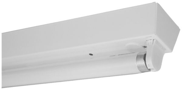 Fluoreszenzarmatur Zinkor 58W EVG ohne Röhre weiss ...