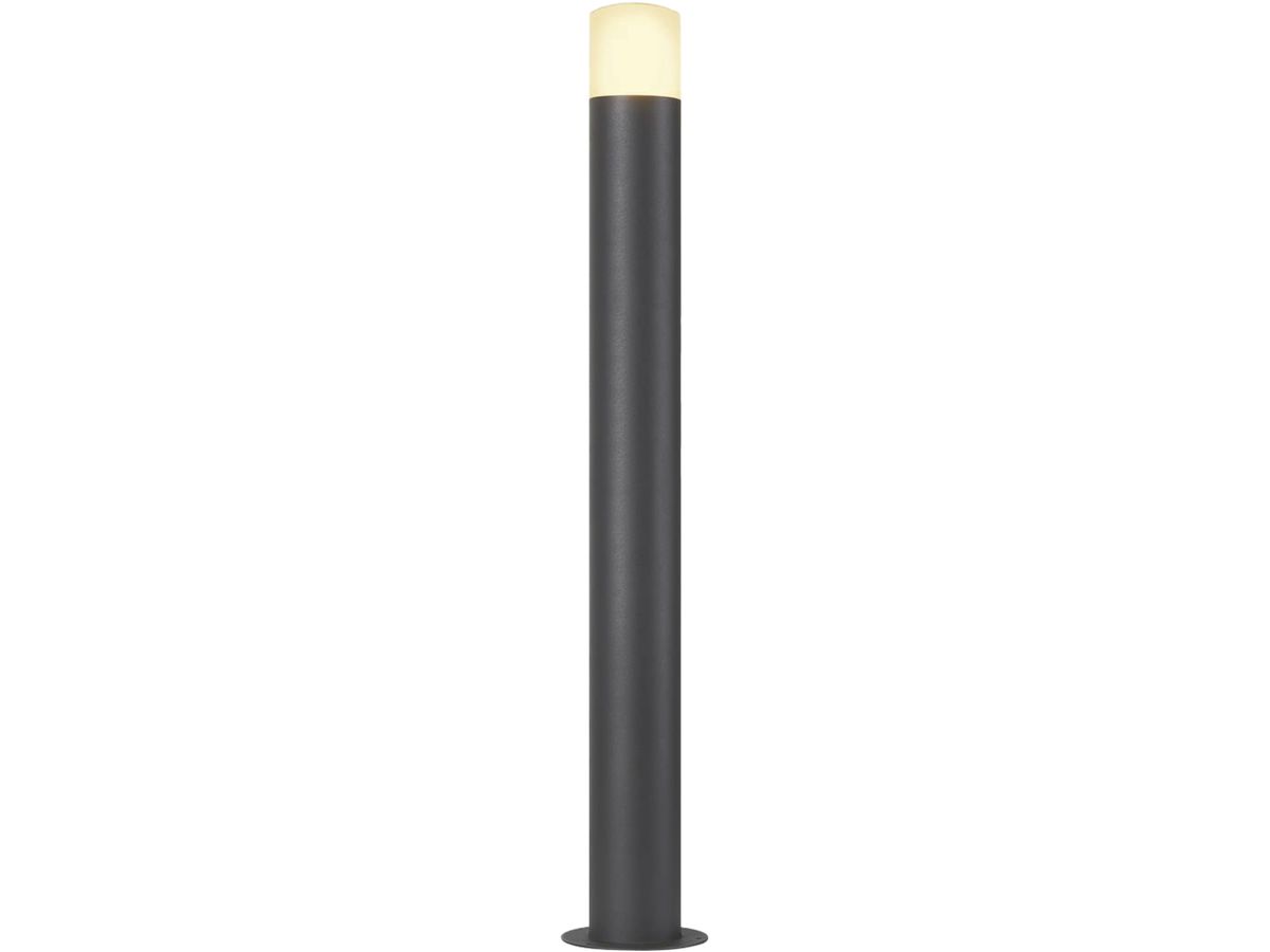 Pollerleuchte SLV GRAFIT round E27 90 11W 900mm IP44 Aluminium anthrazit