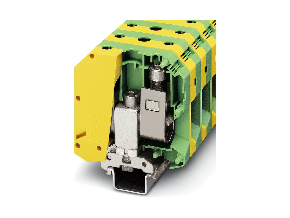 Schutzleiterklemme 25…95mm² grün/gelb, Typ USLKG 95