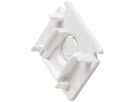 Endkappe SLV 48V TRACK Kunststoff 26×2×22mm weiss