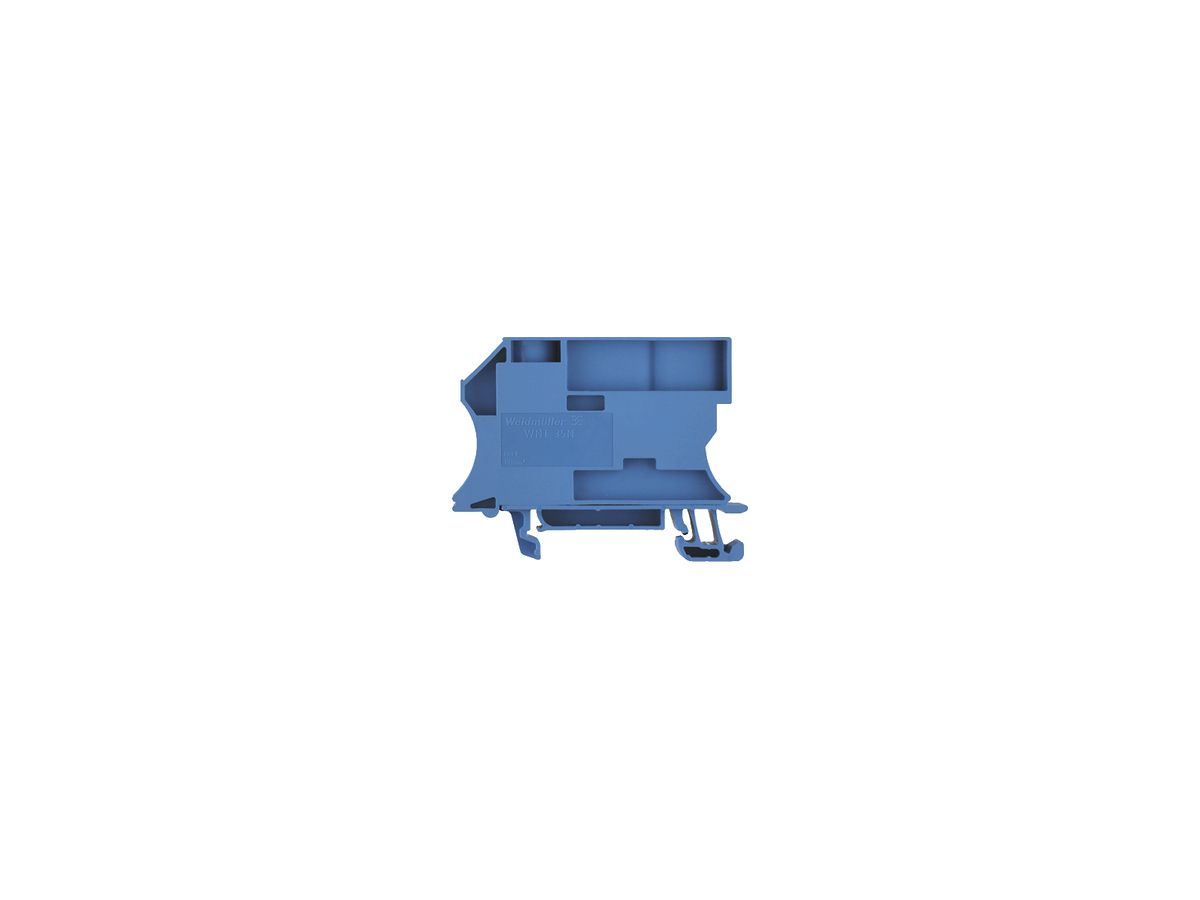 Messtrenn-Reihenklemme Weidmüller WNT Sammelschiene 35mm² gleitend TS35 blau