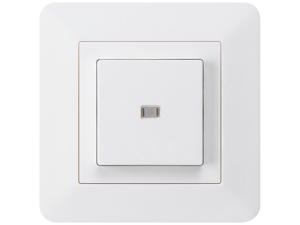 UP-Leuchtdruckschalter kallysto.trend 3/1L weiss