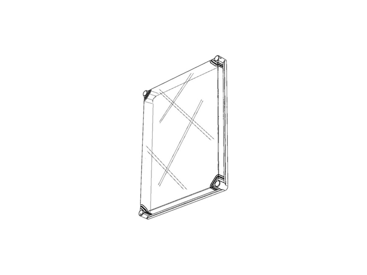 Deckel RW zu CUBO C+O, OPCT 203003 L, transparent