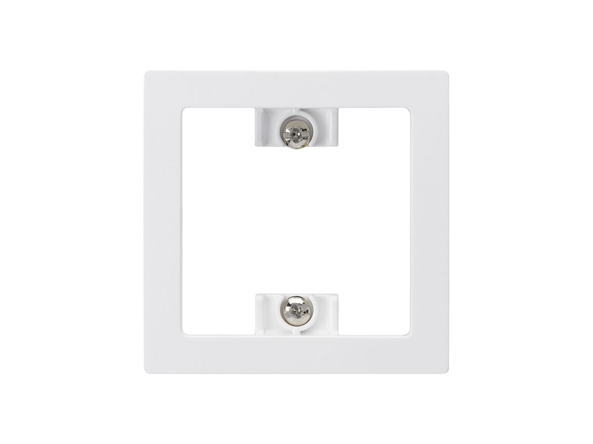 Frontplatte kallysto weiss 60×60mm für Druckschalter