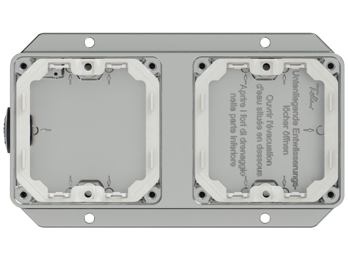 AP-Kopfzeile ELEMENT 1×2 Aluminium