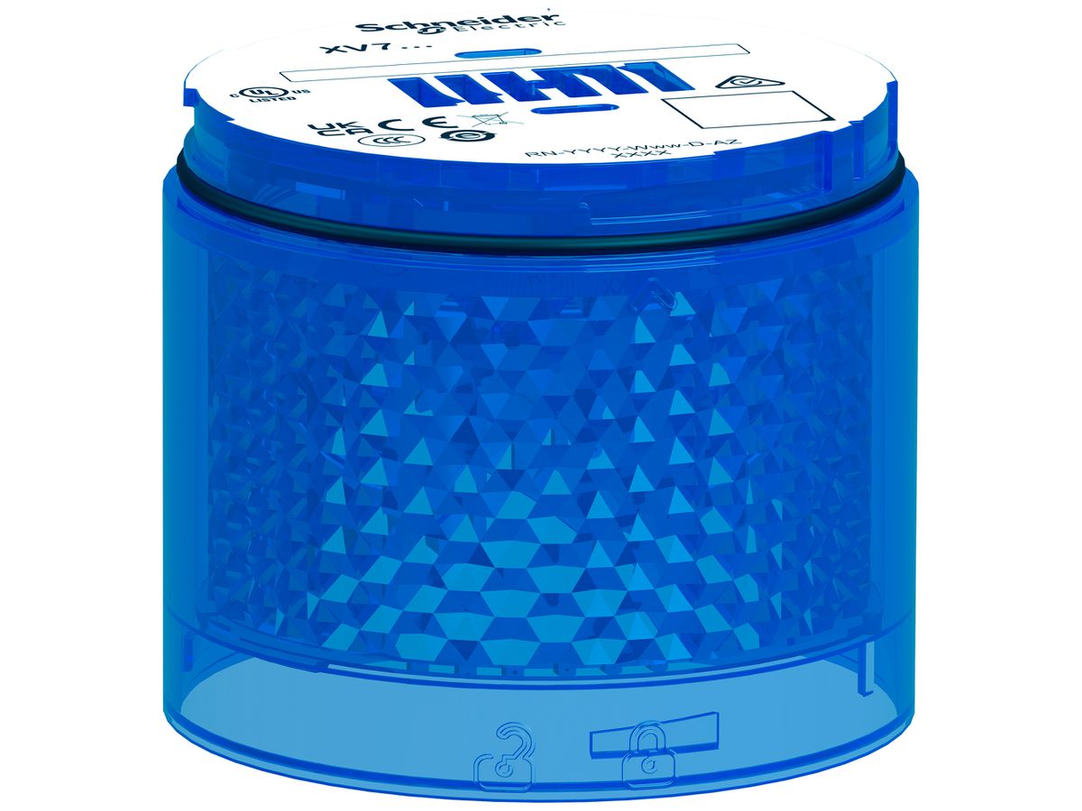 LED-Leuchtelement Harmony 24VAC/DC blau Blitzlicht