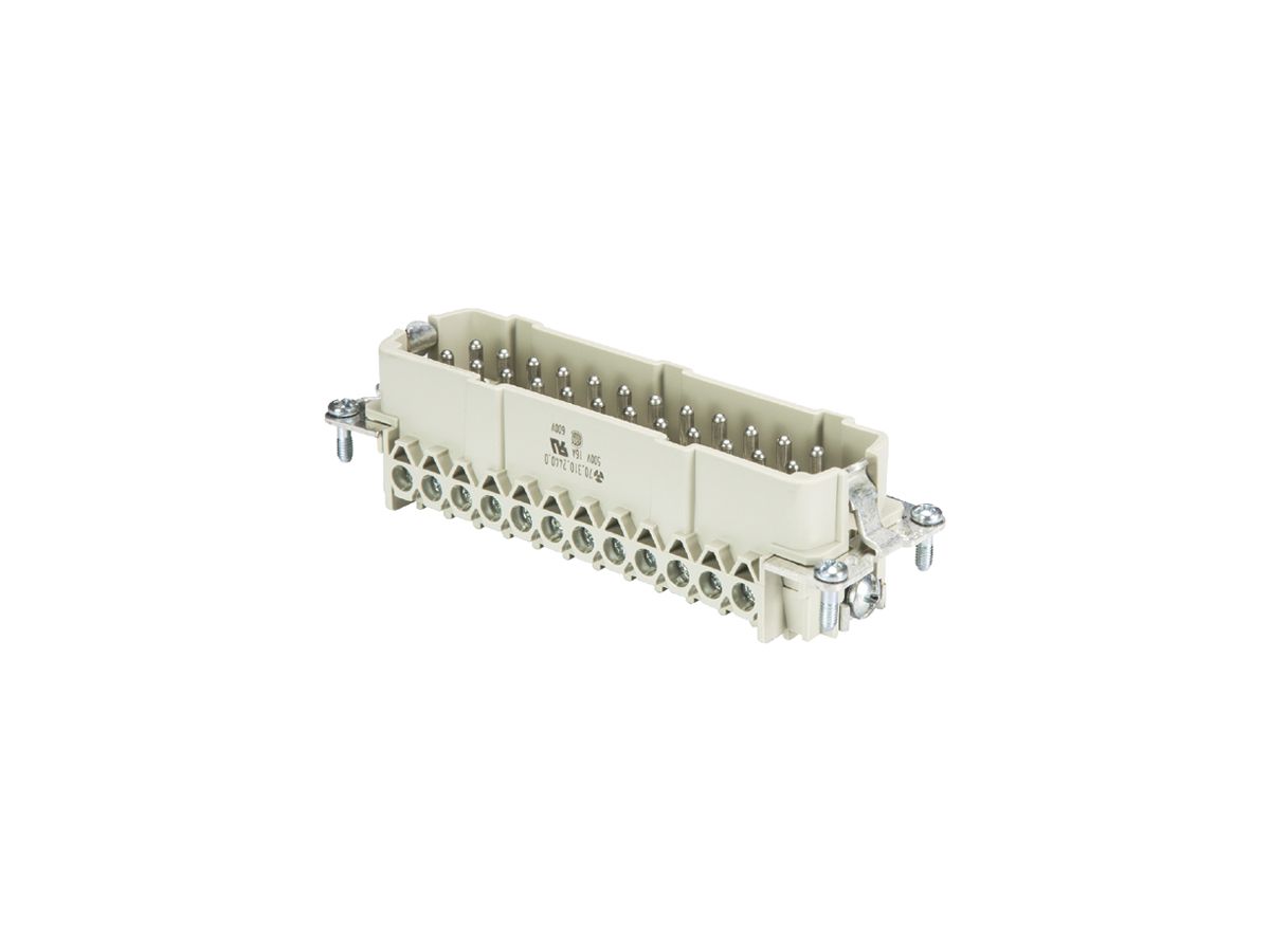 Steckereinsatz Wieland Electric revos BAS STS 24 2,5 50 24 16A 500V 0.5…2.5mm²