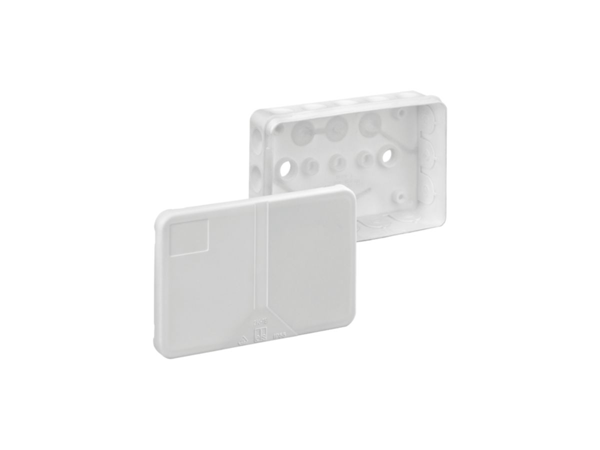 AP-Abzweigdose 2K-16-L IP55 130×85×37mm weiss