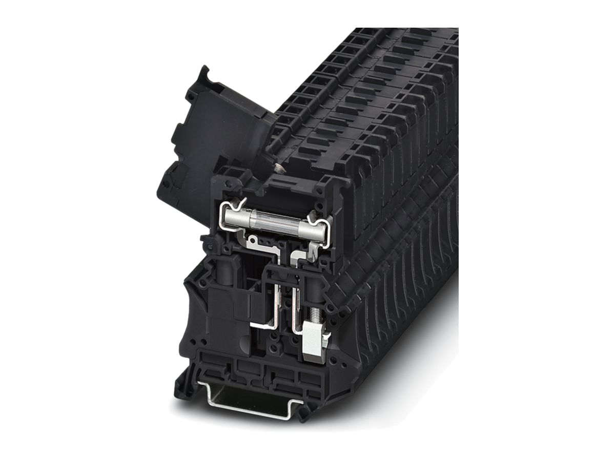 Sicherungsklemme Schraubansch. 10A G-Sicherung 6.3×32mm