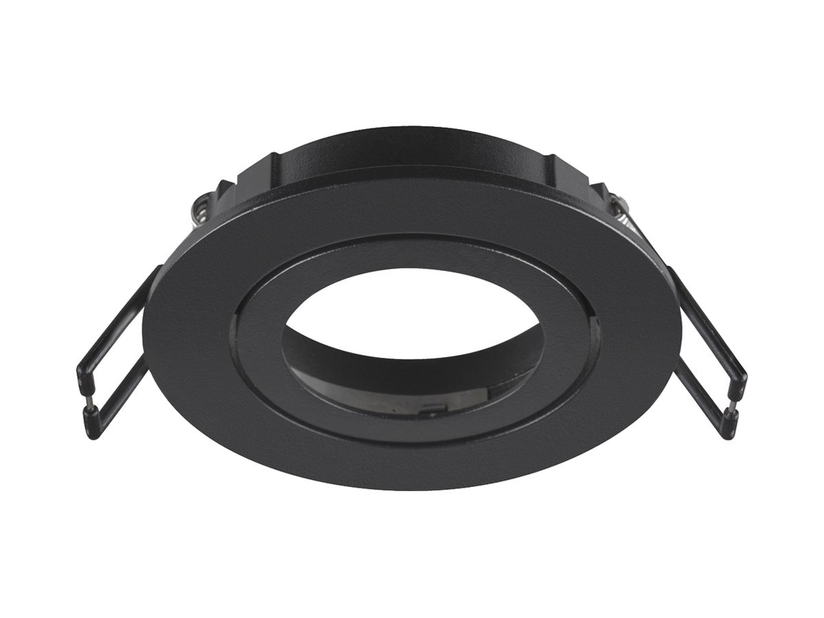 Einbaurahmen SLV NEW TRIA 68 Aluminium Ø82×26mm schwarz