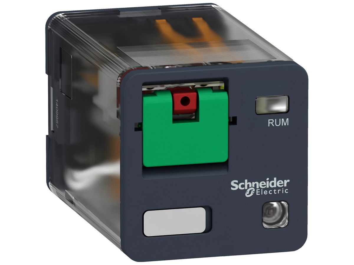 EB-Relaismodul Zelio RUM 2CO 10A 24VAC LED Steckanschluss RT I