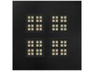LED-Panelleuchte SLV PAVANNO 18W 2850lm 3000…4000K WB 600×600×20mm sz