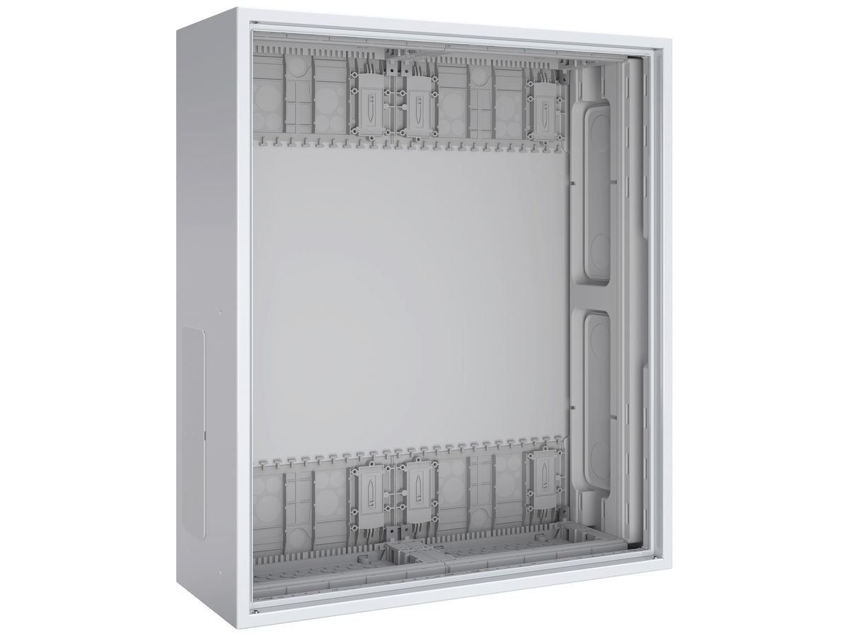 Wandgehäuse PrismaSeT XL IP30 o.Tür 550×650×210mm 2 Felder 4 Reihen