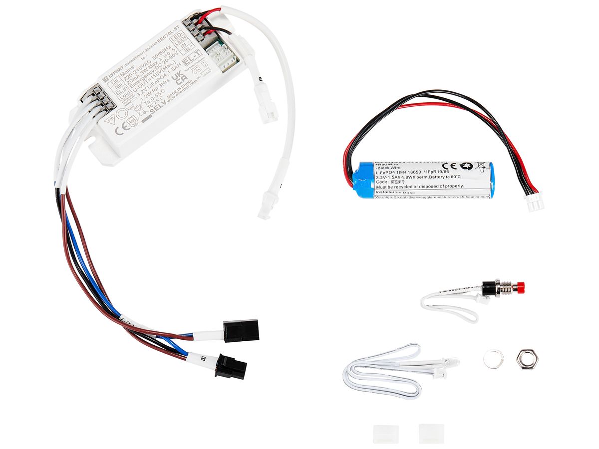 Notlicht-Set Sylvania Novella 1.2W LED 3h