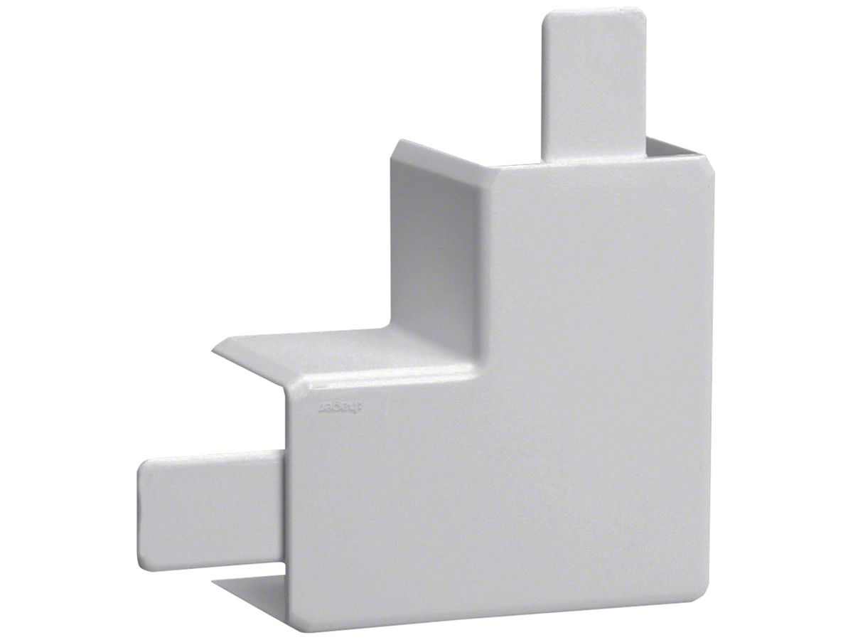 Flachwinkel Hager tehalit.LF 40×40mm grau IP30