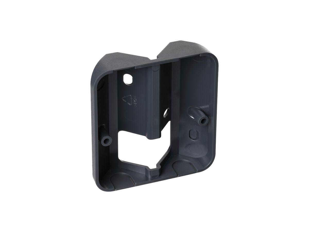 Eckhalterung ESYLUX WILMA EDGE MOUNTING 80×75×21mm grau