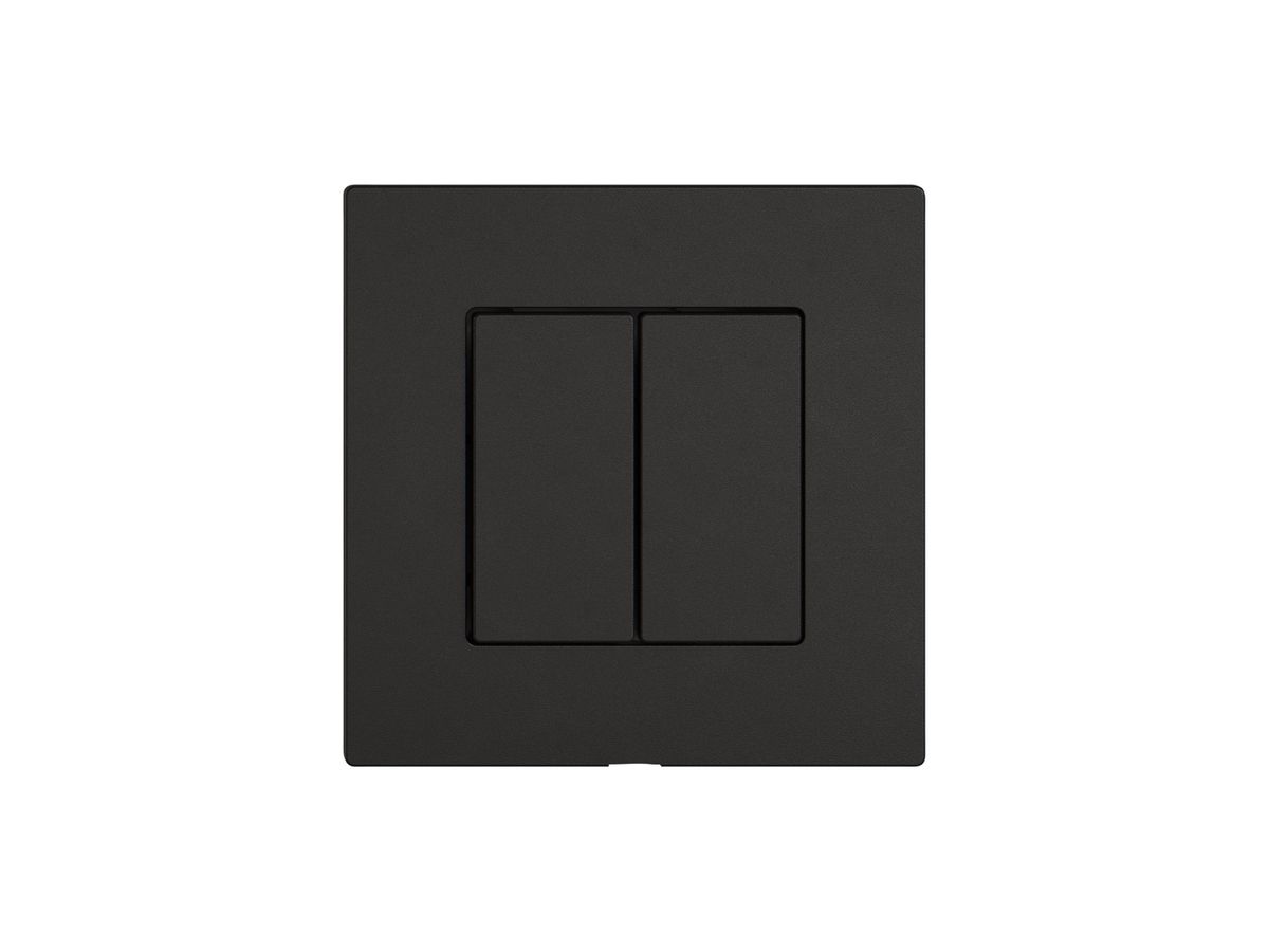 Montageset EDIZIO.liv Wiser SNAPFIX® f.Druckschalter 2K 2 Tasten sz