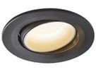 EB-LED-Downlight SLV NUMINOS MOVE S, 8.6W 250mA 730lm 3000K 40° sz/ws