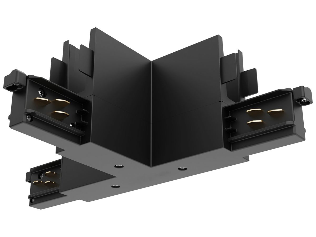 T-Verbinder Sylvania Lytespan H 3-Phasen schwarz innen links