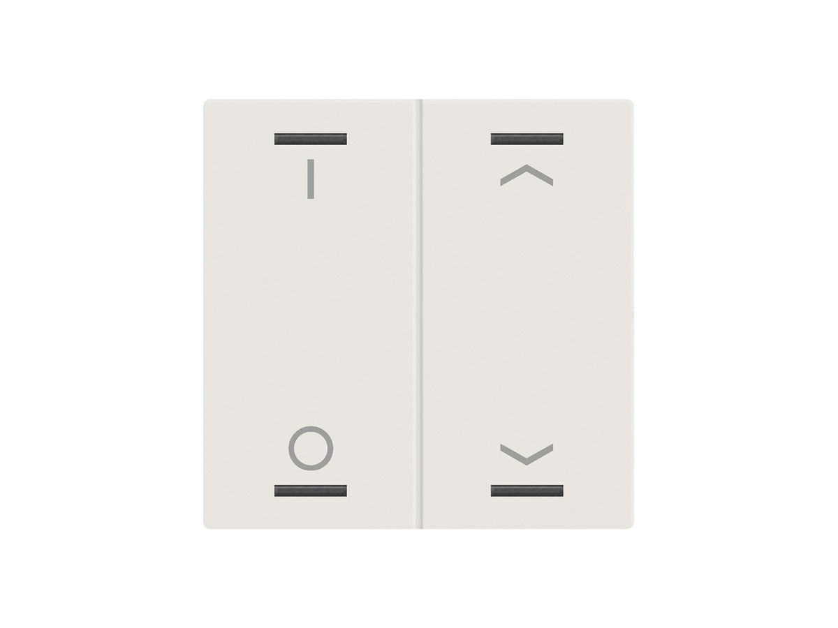 Wippe MDT BE-TAL60W211.D1 1T/4B f.Sensortasten weiss matt "I/O"-"Jalousie"
