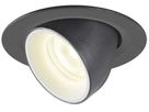 EB-LED-Downlight SLV NUMINOS GIMBLE XS, 7W 200mA 730lm 4000K 40° sz/ws