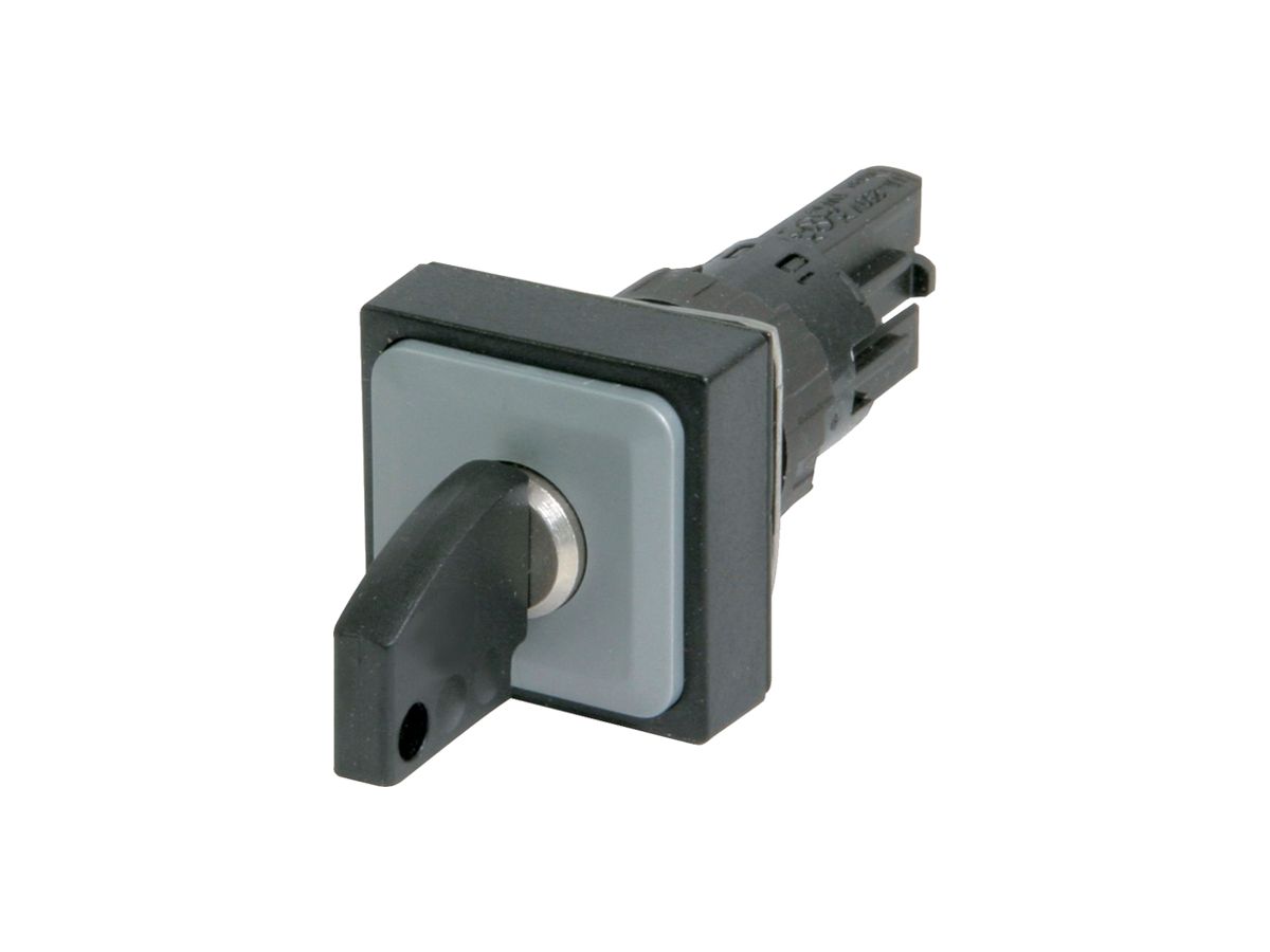 Schlüsselschalter Eaton Q25S1R-A1 quadratisch Ø16mm verrastend