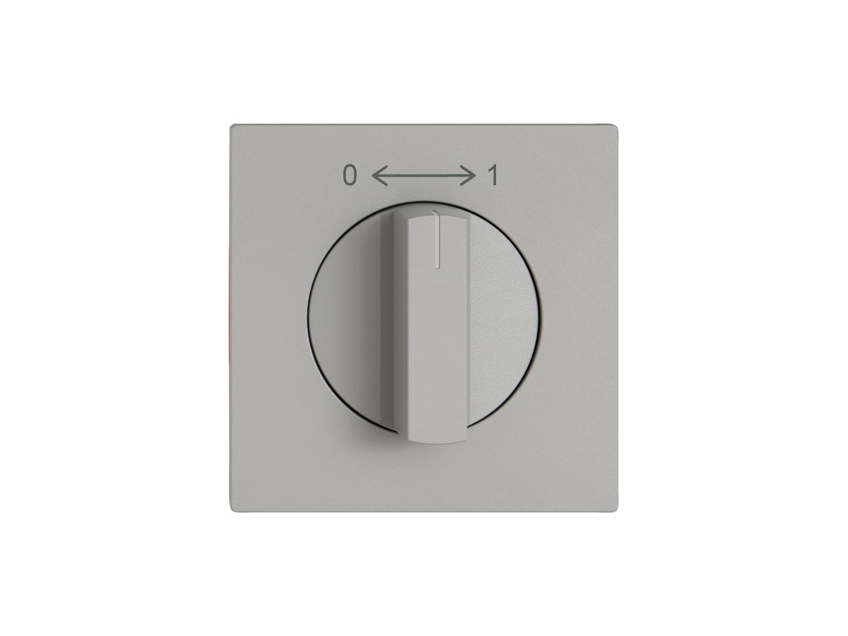 Montageset EDIZIO.liv SNAPFIX® f.Drehschalter m.Griff 0 → ← 1 hgu