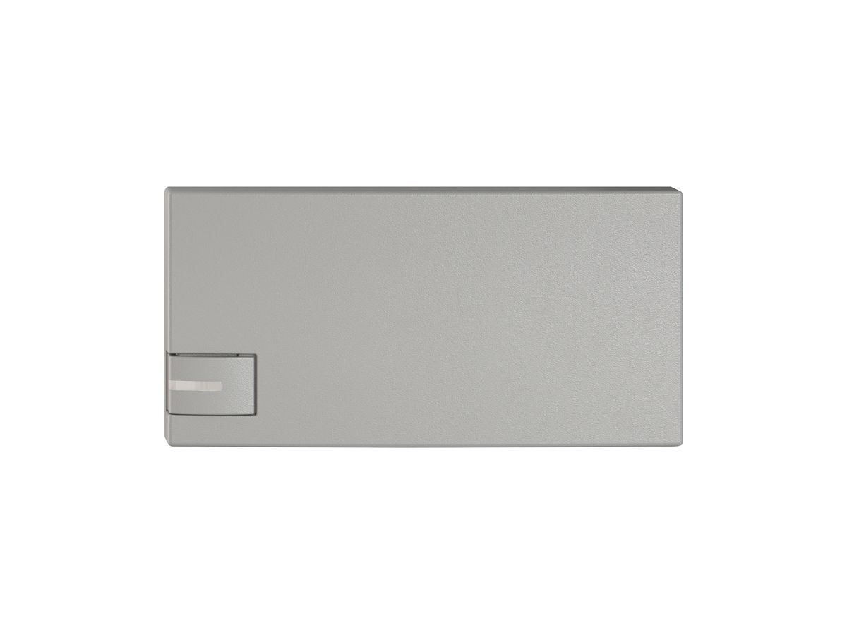 Taste 1/2 EDIZIO.liv SNAPFIX® f.KNX-&UNI m.LED 1-Tastenbed.hgu