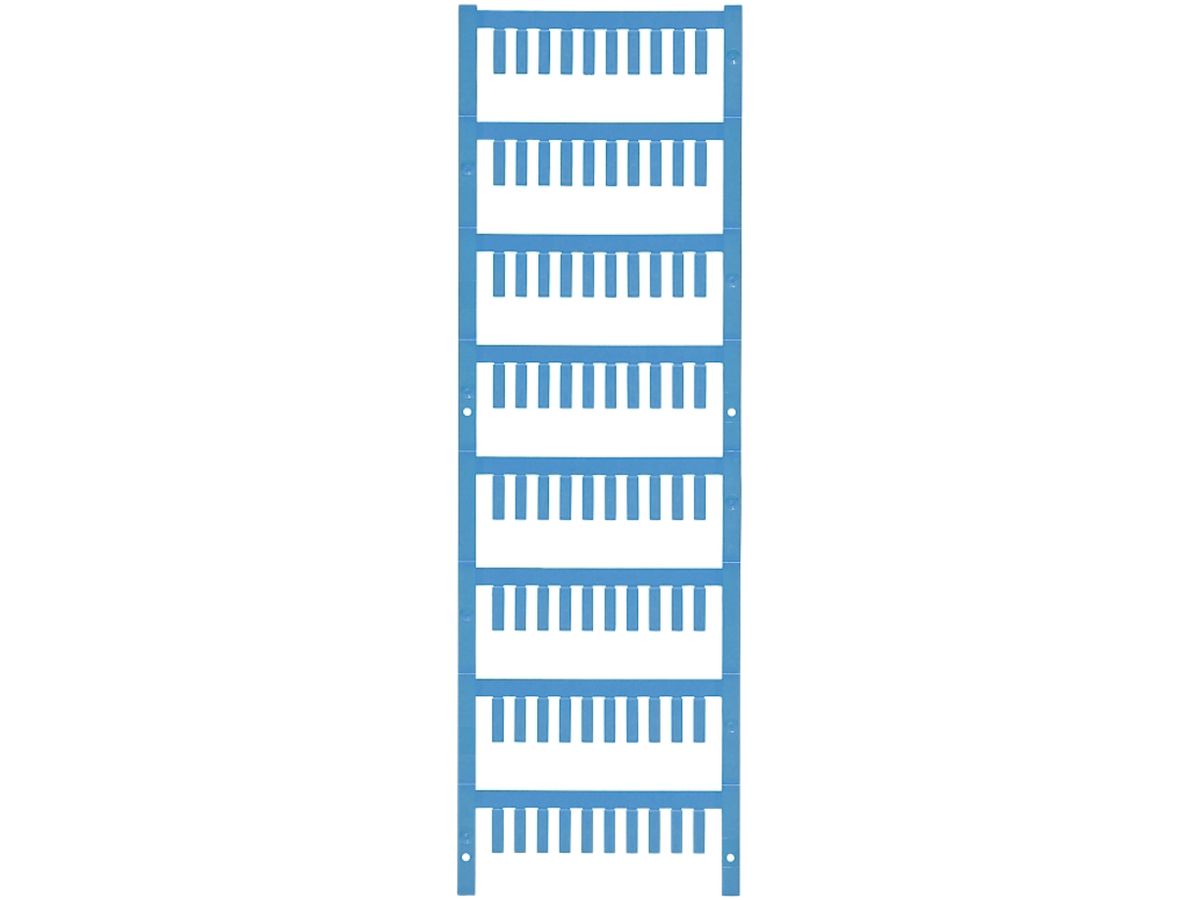 Leitermarkierer Weidmüller MultiCard SF für Ø1…1.3mm 12×3.2mm PA66 blau
