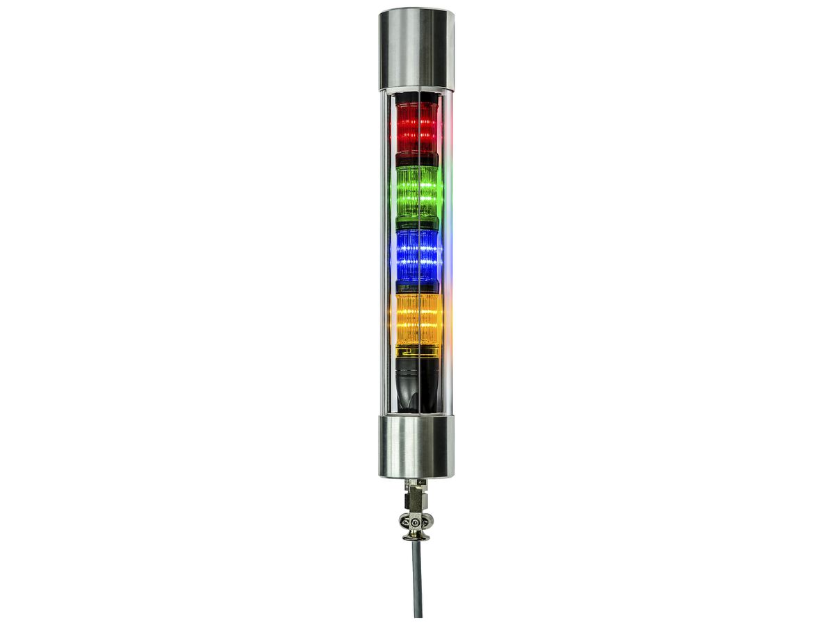 LED-Signalsäule thuba ST70db 3 rot gelb grün 24V