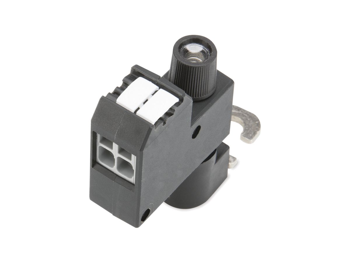 Potentialabgriff WAGO M6-Befestigung, mit Sicherung 400VAC 2A 0.2…6 mm²