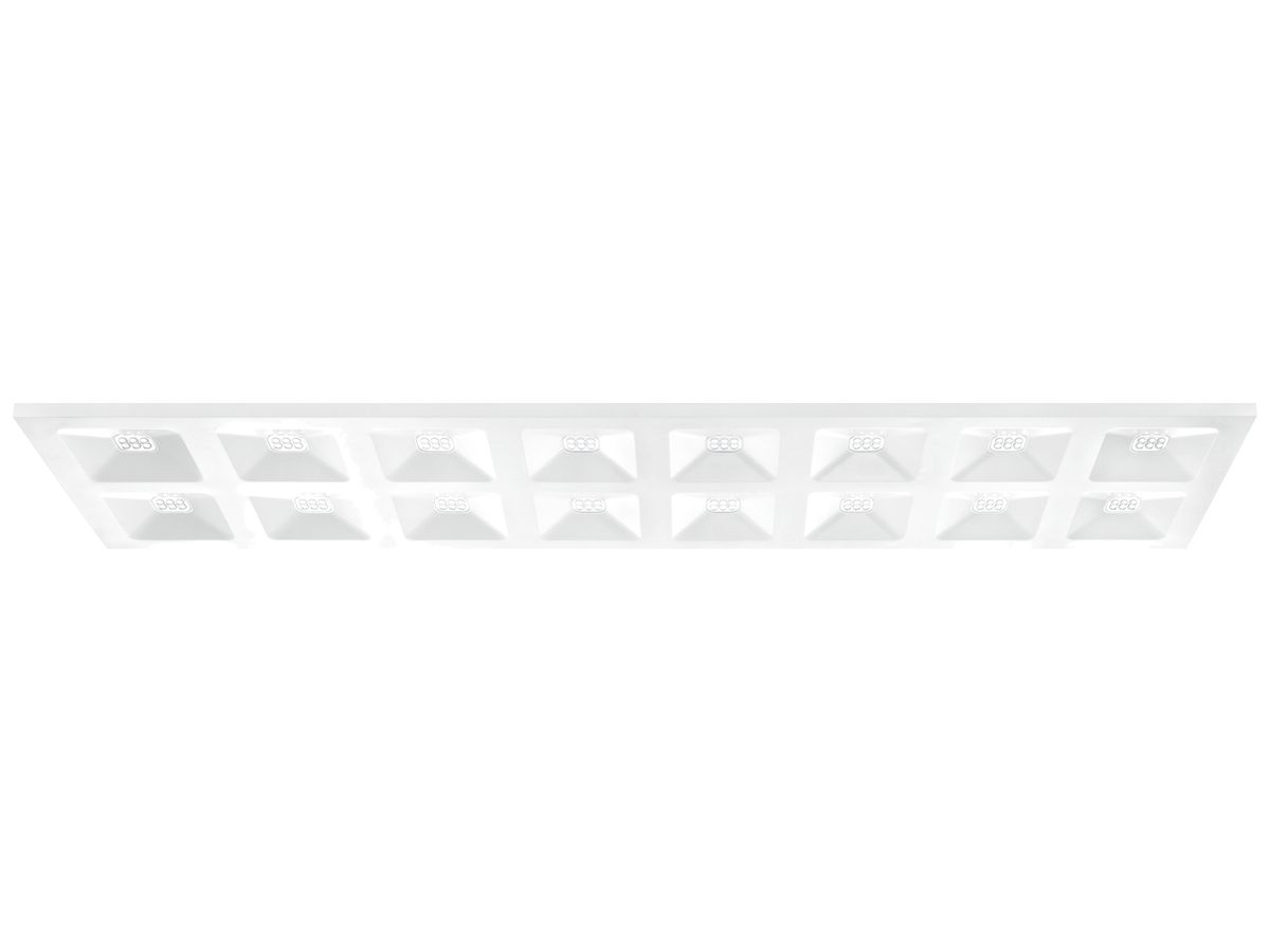 LED-Panelleuchte Sylvania Quadro 1200 34W 4650lm 840 IP40 1195×295mm weiss