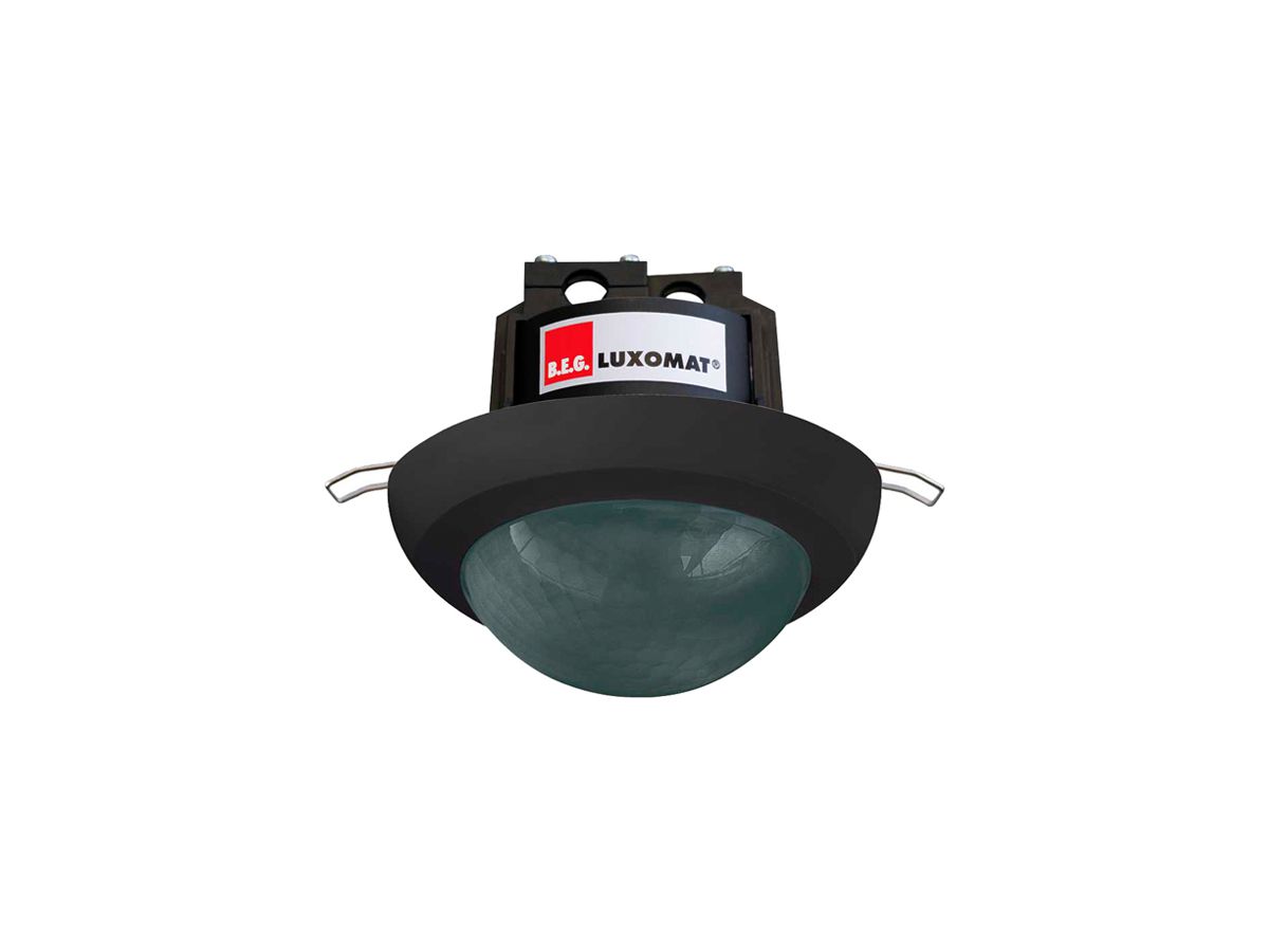 EB-Präsenzmelder SWISSLUX PD4N-M-DACO DALI-2 DE AS schwarz