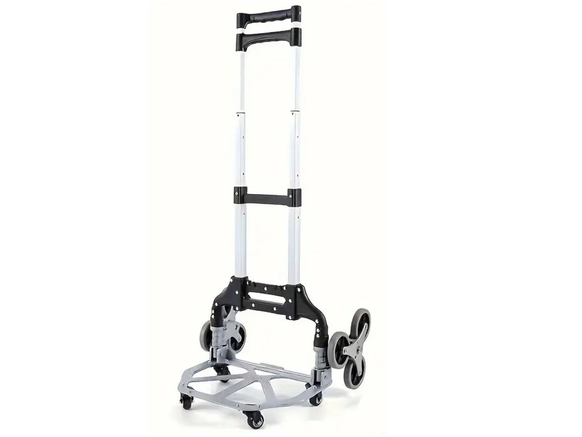 Transportkarren höhenvertellbar - 3rad, 70kg, inkl.Stützäder