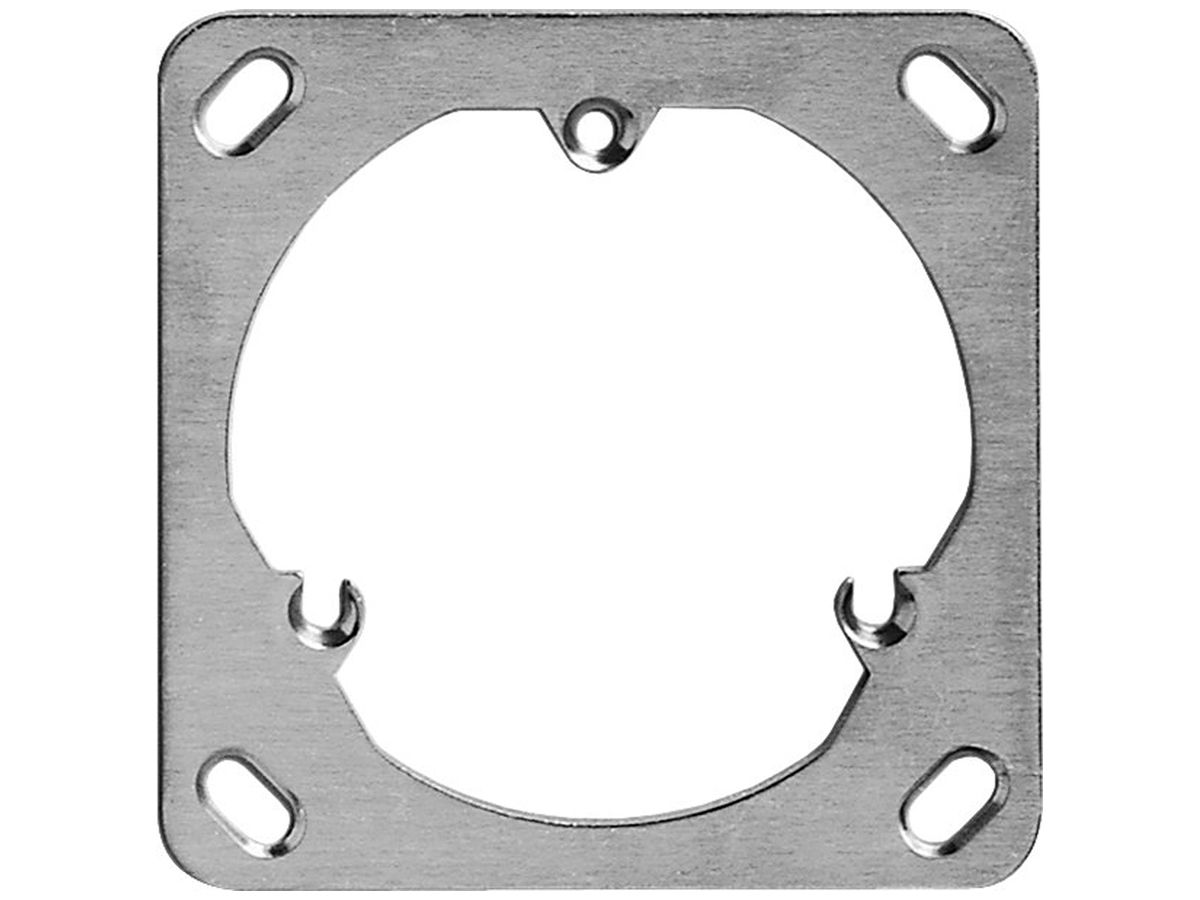 Befestigungsplatte Gr.I 70×70 ABB für Steckdose 3×T12/3×T13