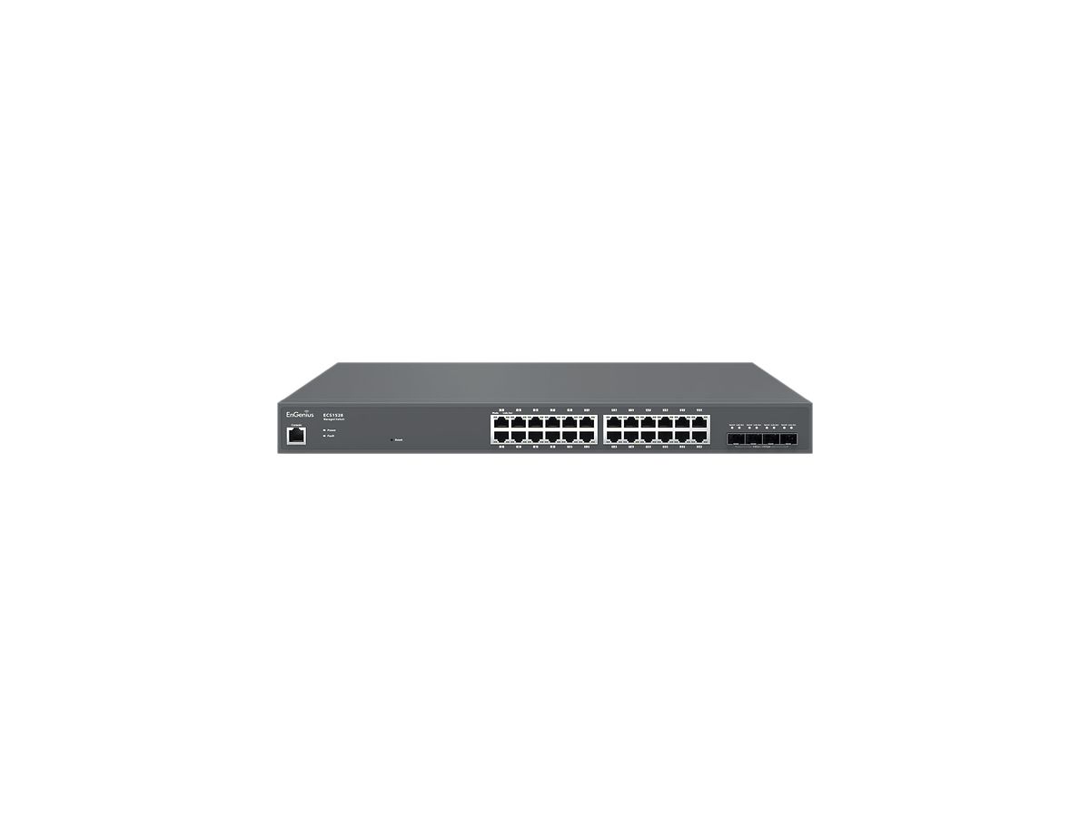 Cloud Switch EnGenius ECS1528, managed, 24×1000T, 4×SFP