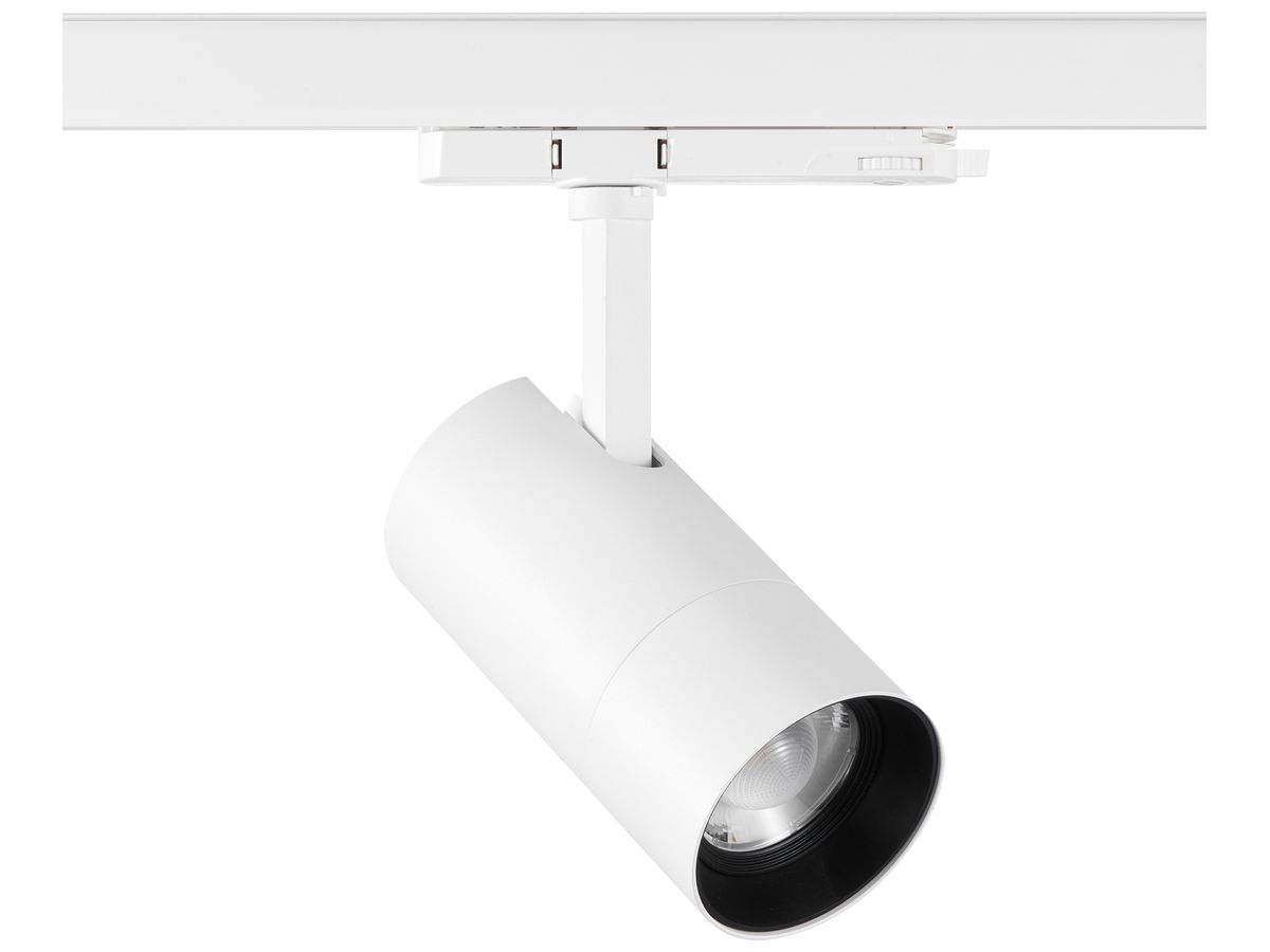 LED-Spot Sylvania Pixo Zoom 20W 2000lm 2700…6500K Ø85×170mm weiss