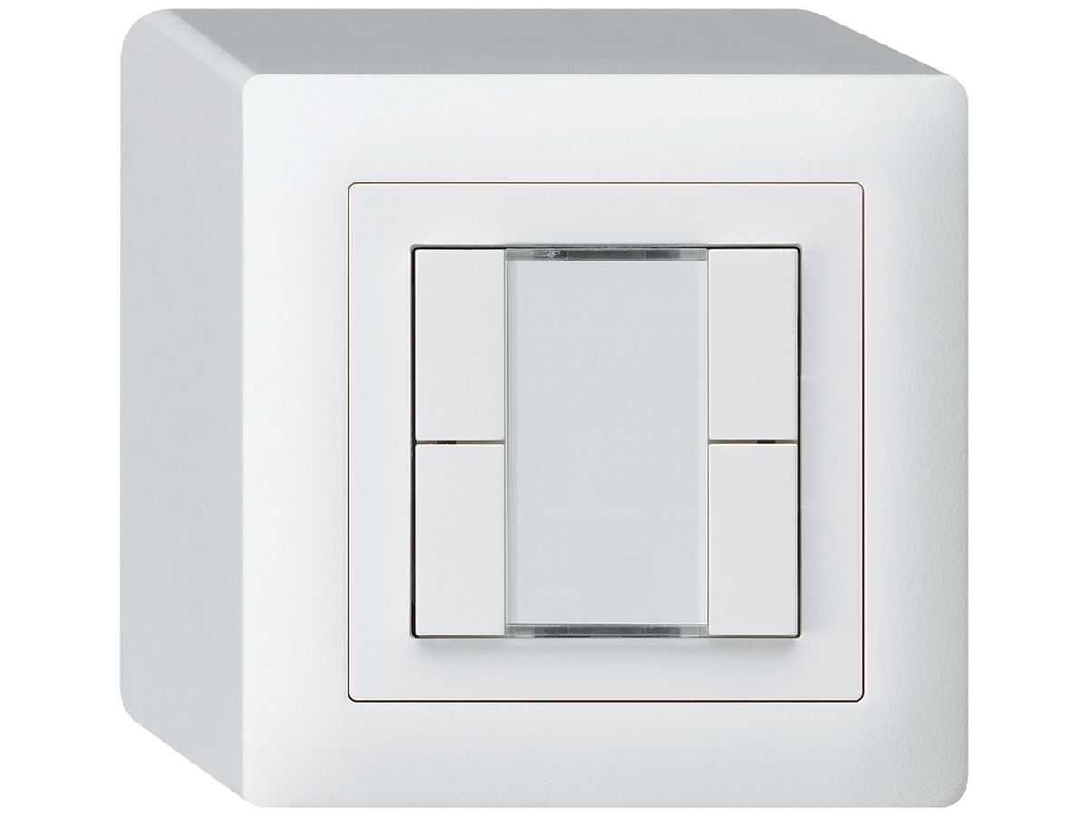 AP-Taster kallysto KNX 4×weiss s/e-link