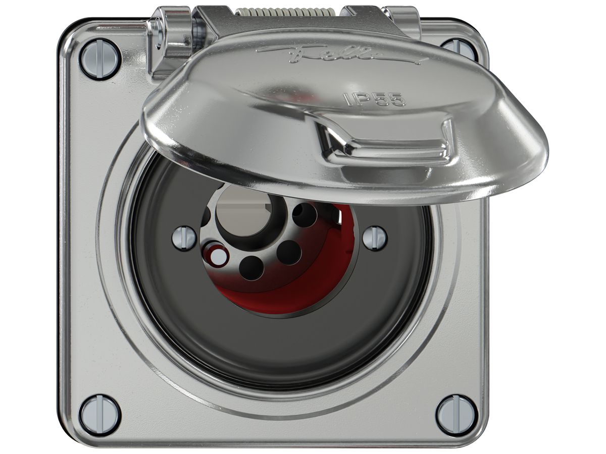 Schwenktaster ELEMENT SNAPFIX® 1P 1S 16A 400V 0<-1 87×91×73mm aluminium