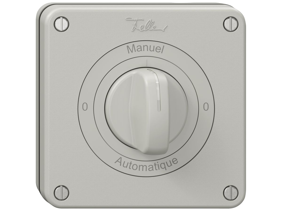 UP-Drehschalter NEVO SNAPFIX® Umschalter 16A 400V 0-Man-0-Auto lgu