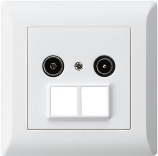 TV-R kallysto.line, mit Modulplätzen RJ45