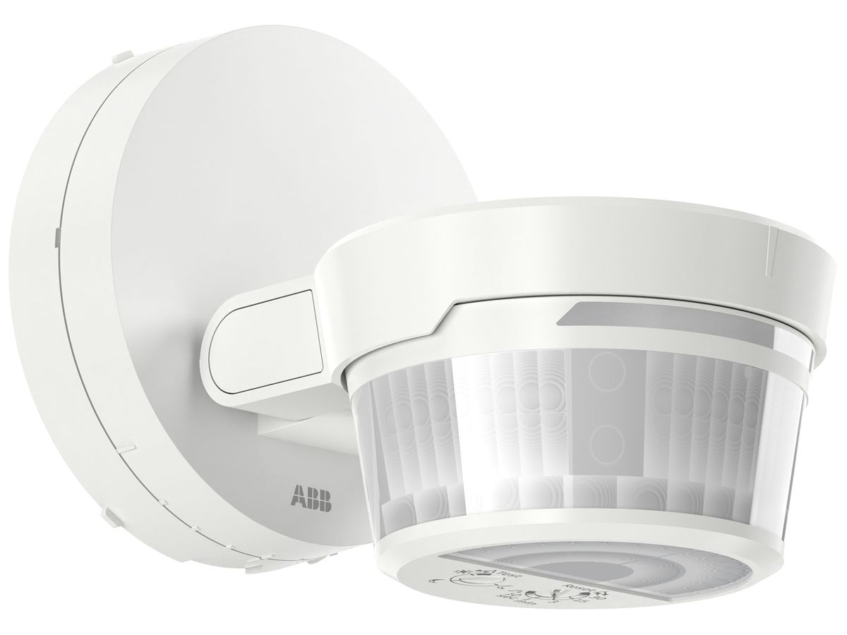AP-Bewegungsmelder ABB Busch-Wächter PRO BT 90° IP55 weiss