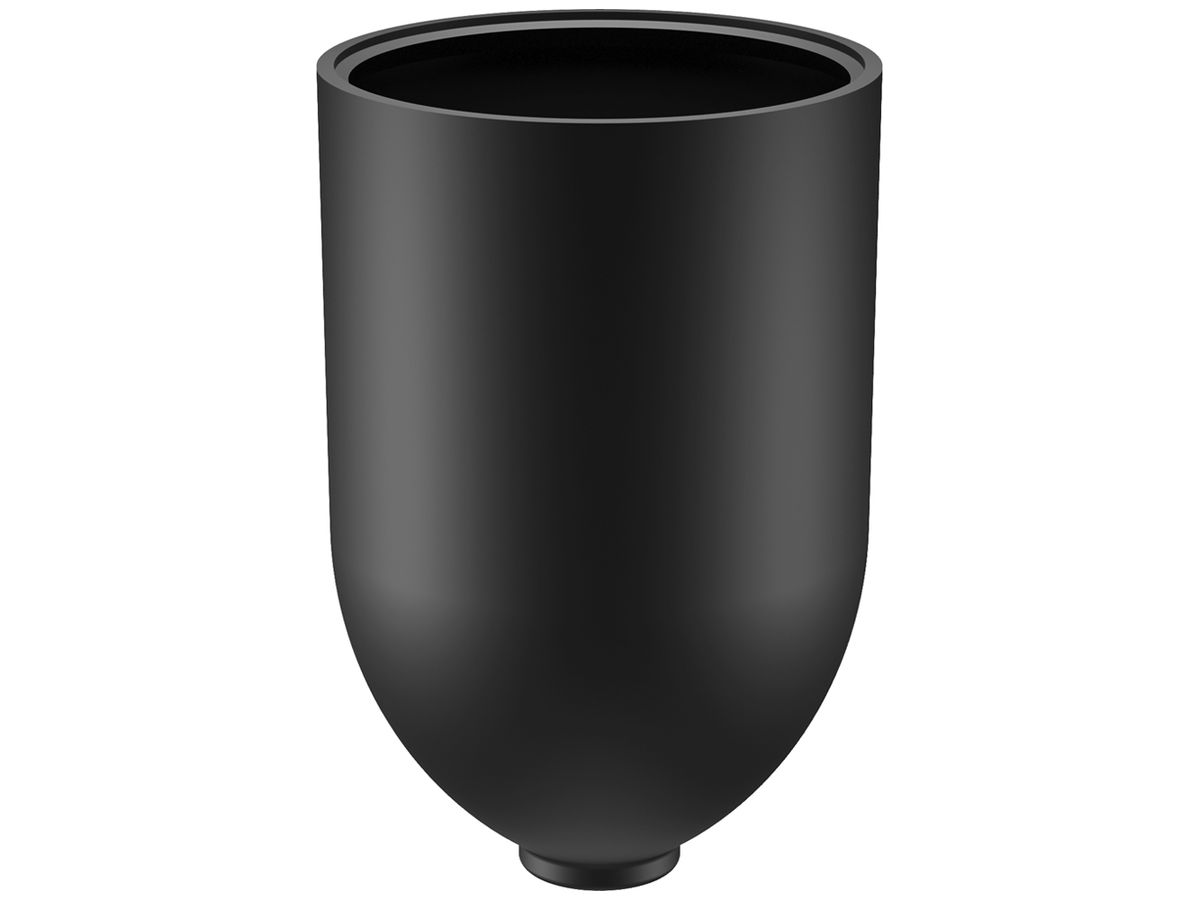 Deckenrosette Sylvania OneTrack Polycarbonat Ø32×45mm schwarz Rohr ØM6