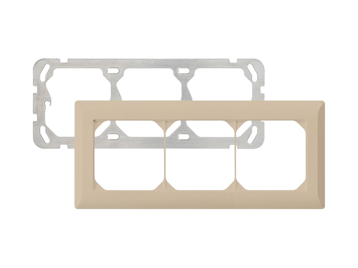 UP-Kopfzeile kallysto.line 1×3 beige horizontal