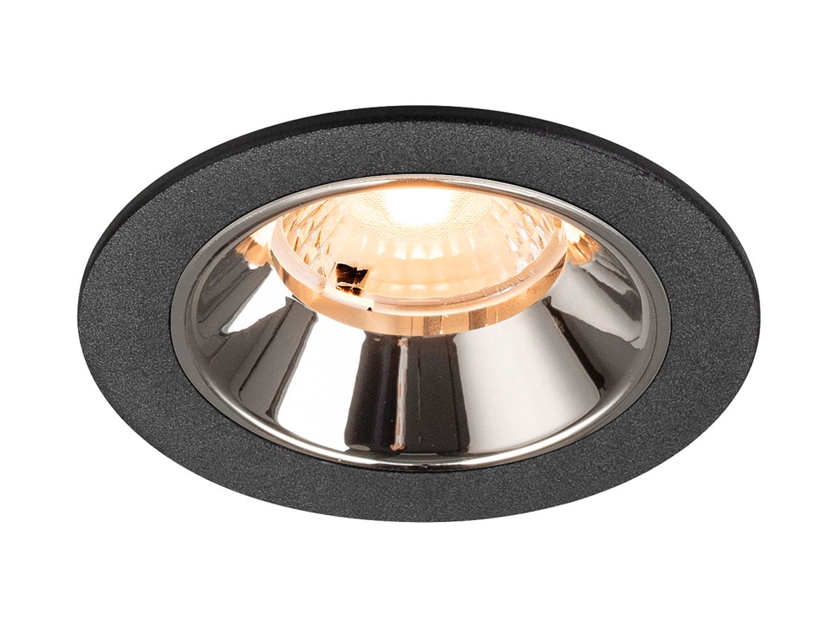LED-Downlight SLV NUMINOS S 6.7W 1000lm 2700K MB DALI Ø68 sz/cr